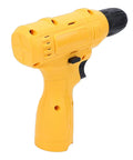 Badass Cordless Drill Driver With 3 8 Inch Chuck And 15 Nm Torque For Drilling Wood Brick Tile And Home Repair Projects showing a yellow cordless drill