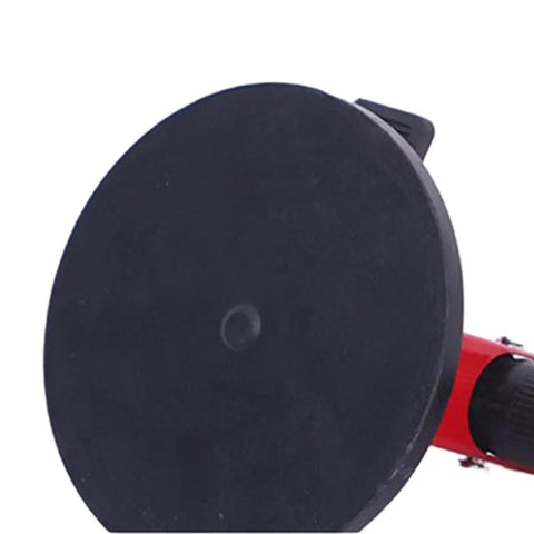 Close-up of heavy duty rubber suction cup for Professional Grade Heavy Duty Double Claw Vacuum Suction Cup Lifter Handles.