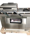 Commercial Food Vacuum Sealer Chamber Packing Machine Featuring Automatic Double Seal, stainless steel design, single chamber.