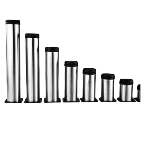Adjustable Cabinet Legs 5Cm To 35Cm, 1 Pack, Furniture Leveling Feet, varying height, metal, floor safe, no wobble design
