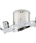 6 Inch Sloped Recessed Housing For New Construction Applications IC Rated Aluminum Construction with socket bracket