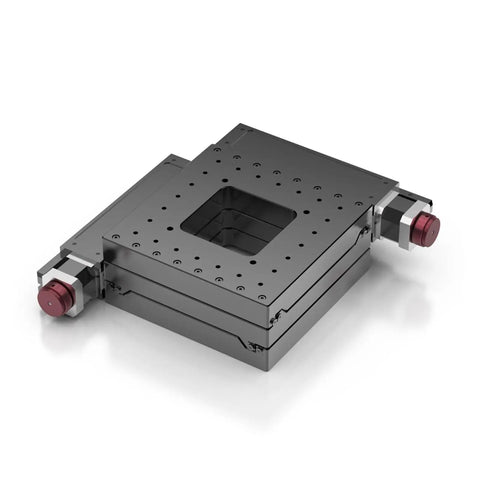 Motorized Rotary Positioning Stage EPSD Series 2 Axis XY Linear Motion Stage With Precision Electric Rotary Platform in metal