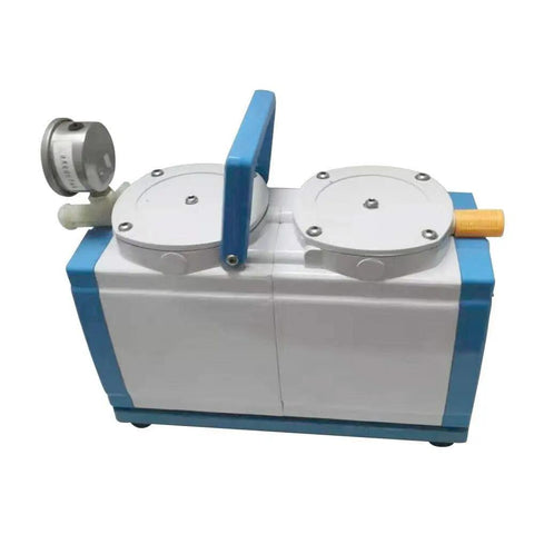 Oil Free Diaphragm Vacuum Pump 30 Lpm Ethanol Resistant High Vacuum Oilless Pump 500 Mbar 0.095 MPa Ultimate Pressure 160W Motor