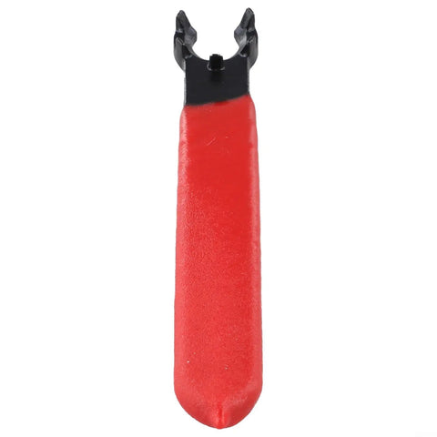 Get That Sweet Grip With This High Carbon Steel ER Collet Chuck Wrench Spanner For Your CNC Milling Machine And Lathe Clamping Nu, red black design.