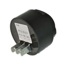 Heavy Duty Forklift Buzzer Replacement Part 7918915225 For Electrical Systems With Series 1218335-03 showing black plastic casing with metal connectors.