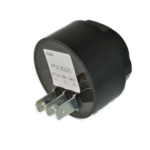 Heavy Duty Forklift Buzzer Replacement Part 7918915225 For Electrical Systems With Series 1218335-03 showing black plastic casing with metal connectors.