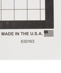 Label showing 'MADE IN THE U.S.A.' with an American flag and number 630163