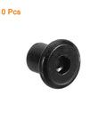 Rugged M8 T Nuts Black Carbon Steel Insert Tee Fasteners For Furniture Build Zero Hassle Sleeve Hardware One Pack Of Ten, single view.