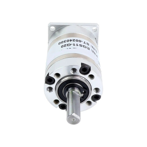Nema 11 Planetary Gearbox Speed Reducer With 5mm Input Shaft delivers smooth torque boost at 50 to 1 ratio, designed for CNC applications.