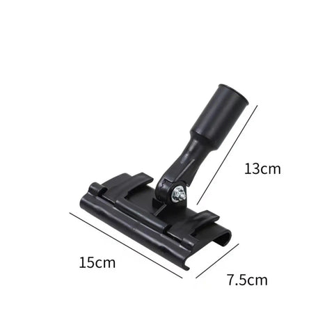 Sturdy Floor Coating Roller Clamp Accessory With Metal Handle Grip Holder Attachment For Tight Control And Stable Base, 15cm