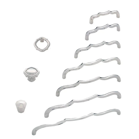 Upgrade Your Cabinets With This Trellis Round Satin Nickel Knob 7 Pack For Cabinets And Drawers, 1.19 Inch Projection
