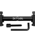 Universal Ribbed Drive Crankshaft Pulley Puller Kit shown with black adjustable claws and additional bolts