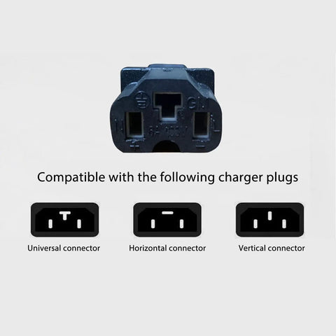 Image of compatible charger plugs for Crush Range Anxiety With This Slick Solar Generator Range Extender That Smoothly Boosts Your Ride Converting Low Voltage To High Voltage Efficient EV Battery Booster Featuring Dual Cooling Fans For Outdoor Trips 12V 125V.