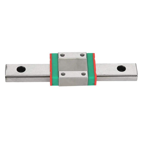 Miniature Linear Rail Guide LML12B With Bearing Steel 100mm Length And 4 Point Contact For Small Automation Equipment And Systems Tiny But Mighty Precision For Robotic Assembly, 100mm rail
