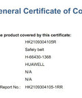 Pro Grade Fall Protection Belt With Two Side Adjustable Lanyards For Construction Pole Climbing And Tree Climbing Harness, Heavy Duty Personal Safety Gear, ANSI Certified, Meets ASSE 2359 CPC, Waist 32 To 49 Inches, Safe Worksite, Certification Details.