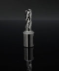 Oscarbide 7/16x1 annular cutter with 3/4in Weldon shank, front view for magnetic drill press