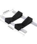 Pretty Slick Stained Glass Soldering Angle Wedge Jig Tool Straight Up 3D Printed PETG Fixation Bracket For Crafters showing 135° angle fixtures.