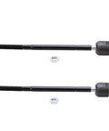 Two tie rod ends from Beefed Up Front End Control Arms Kit 13Pc For Chevy Express 2500 And GMC Savana 2003 To 2005 7300 GVW Replacement