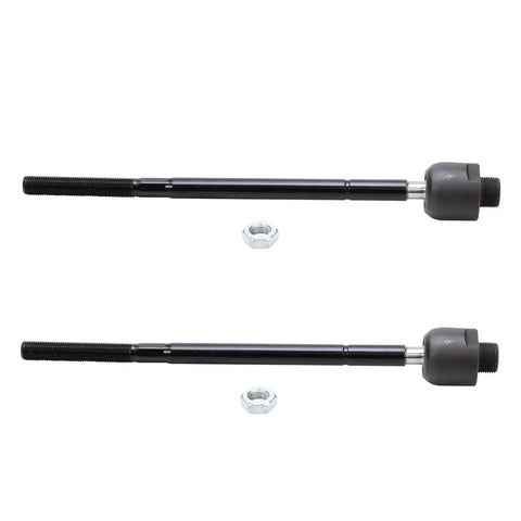 Two tie rod ends from Beefed Up Front End Control Arms Kit 13Pc For Chevy Express 2500 And GMC Savana 2003 To 2005 7300 GVW Replacement