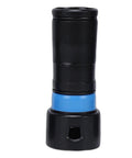 Eminchu 5 Pack Vacuum Hose Adapters Dust Collection Quick Connectors With Rotating Clips Exhaust Valve, black and blue connector.