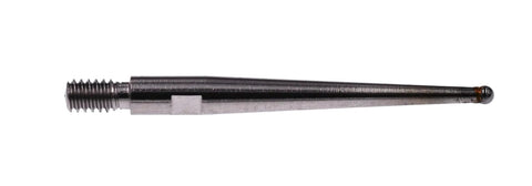 Side view of a Carbide Ball Contact Point For Dial Test Indicators 13/16 Inch Length 0.040 Inch Ball With 1-64 Thread Shank.