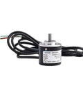 High Precision Incremental Optical Rotary Encoder 100 200 360 400 600 1000 1024 PR AB 2 Phase 5 24V Encoder With 6Mm Shaft For Reliable Electronics And Easy Plug In And Go, black wired 6mm shaft