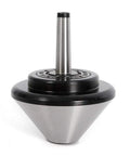 MT2 Lathe Bull Nose Live Center 5 Inch 120mm Morse Taper No 2 with 75 Degree Heavy Duty Alloy Steel Shaft and Triple Ball Bearings