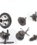 Electric Tricycle Differential Gear Assembly And Gearbox Kit with planetary bevel gear components for DIY trike upgrades.