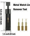 All In One Watch Link Removal Kit With Two Link Pliers Pin Remover Replacement Pins And Extractors For Easy Band Sizing And Bracelet