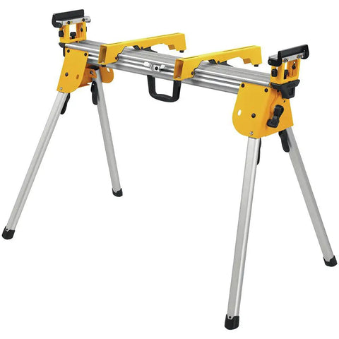 Workhorse Miter Saw Stand With 40 Inch Beam Extends To Support Up To 10 Feet Of Material And 500 Pounds Universal Fit For All Brands Lightweight Aluminum Build For Easy Transport To The Jobsite