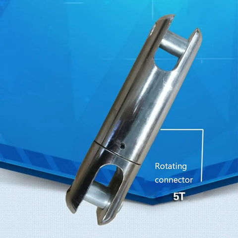 Heavy Duty Cable Grip Pliers Tough As Nails Non Slip Wire Pulling Tool With Overload Shear Pin Adjustable Jaw Design For Tractors Rope And General Shop Tasks on blue background with rotating connector focus.