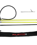 Hybrid Hawaiian Sling Travel Spearfishing Pole 7 Ft Adjustable To 5 Ft Two Piece 24 Inch Fiberglass And 24 Inch Carbon Fiber