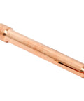 Copper collet from 58 Piece TIG Welding Torch Kit With Collets, Alumina Nozzles, Gas Lens, And Consumables For WP-17, WP-18, WP-26 Series
