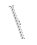 3 Pack Heavy Duty Iron Piano Hinges For Cabinets And Wooden Boxes With Noise Free Operation And Rust Resistant Build measurement