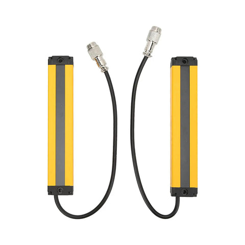 Industrial Safety Light Curtain Sensor With Heavy Duty Six Beam Detector And Ip65 Rated Aluminum Housing Built Tough For Machine Guarding And Shop Floor Setup That Handles Rough Jobs Without A Hitch