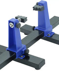 Adjustable Circuit Board Holder Frame for PCB Soldering and Assembly Stand with 360 Degree Rotation Heavy Duty Metal Base and ABS Arm
