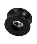 Heavy Duty Nylon Pulley Roller With U-Shape Groove And Flat Wheel, 8x40x20mm Guide Bearing Rail Ball Wheel, black 3D printer pulley