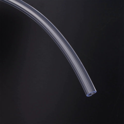 Clear vinyl tubing, 3/8 in ID (1/2 in OD), PVC food-grade hose for homebrewing, 3 m length