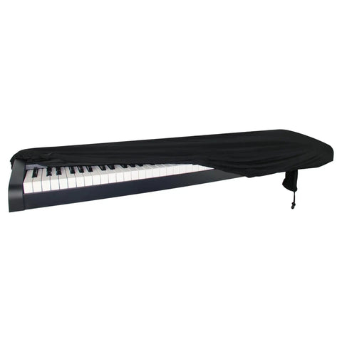 Stretchy Dust Cover For 88 Key Digital Piano Keyboard, Flexible 60 By 22 By 8 Inch Protector That Keeps Dust Out, covering keys