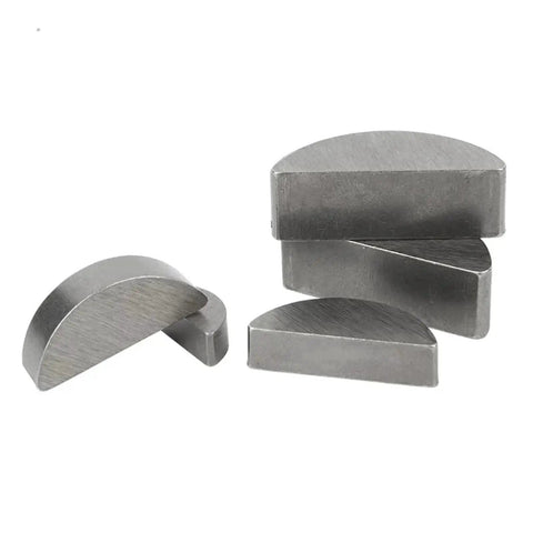 Heavy Duty Steel Woodruff Keys Set Covers M2 M2.5 M3 M4 M5 M6 M8 M10 Sizes shaft key hardware