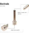 Copper hafnium 20862 electrode from Plasma Cutter Consumables Kit For PCM 500i And PT 31XL Torch 50 Piece Pro Grade Replacement Kit
