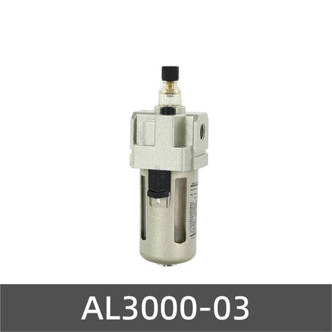 Pneumatic Oil Mist Lubricator FRL Unit For Air Tools And Pro Grade Compressors, Easy Inline Oil Mist Delivery, AL3000-03
