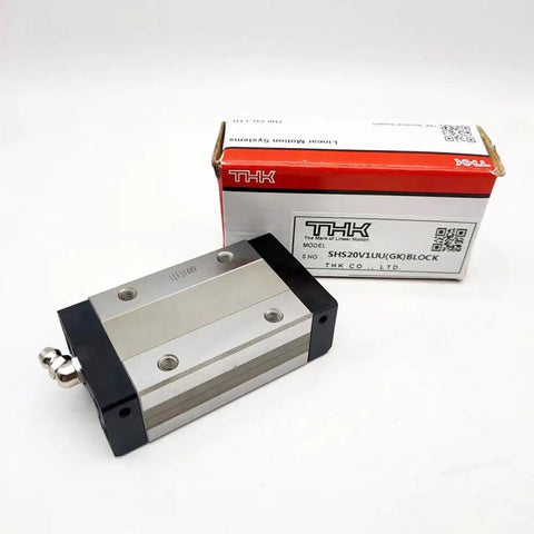 SHS20 Series Linear Carriage Block For CNC Machines And Motion Systems, Handles SHS20V SHS20VUU SS And SHS20V1UU SS, High-Precision Guide Slider For Ultra Smooth, Rock Solid Linear Motion And Easy Maintenance, with box