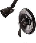 Oil Rubbed Bronze Single Handle Pressure Balanced Tub And Shower Faucet With Washerless Cartridge Wall Mount Solid Brass Build