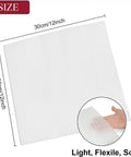 12x12 Foam Wrap Sheets For Packing And Moving Supplies, Cushion Foam Sheets For Dishes And Glassware, 50-Pack Pre-Cut Recyclable