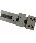 Heavy Duty Bench Vise CNC Modular Milling Vice GT125 precision workholding tool, grey metal construction with securing bolts.