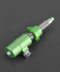 Damn Near Perfect Archery Cushion Plunger With Screw On Arrow Rest Pressure Button Click Action Aluminum Alloy For Recurve And Takedown Bow Accessories In Green close-up view