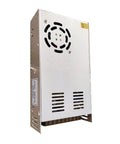 Beefy DC Regulated Power Supply For Led Light Strips And Security Monitoring With 24 Volt Output 16.7 Amp 400 Watt Heavy Duty Industrial Grade Power Supply For 3D Printers, silver metal housing