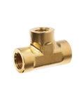 Rugged 3 4 Inch Brass Female Tee Pipe Fitting Npt Threaded Design For Industrial Instrumentation And Home Plumbing Gets The Job Done With Kickass Pressure Ratings Rock Solid Strength And Zero Hassle Setup.