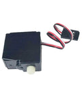 Smooth As Butter Slick Steering Servo Motor Replacement For RC Cars Plug And Play Quick Upgrade Tough plastic housing with wires.